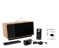 Thomson COSY Głośnik Bluetooth z radiem i stacją pogodową czarny - 1501903 - zdjęcie 5